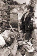 Azerbaijani kid in Karabakh war