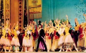 Ballet in Azerbaijan - Maiden's Tower
