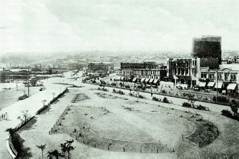 Boulevard Park in Baku