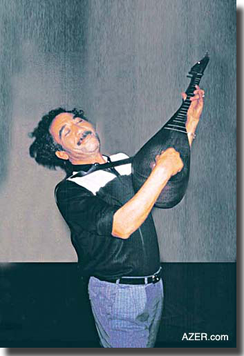 Famous Saz performer Ashig Adalat
