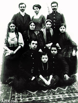 Uzeyir Hajibeyov family, Hajibeyov family