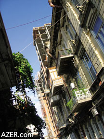 Buildings in Baku