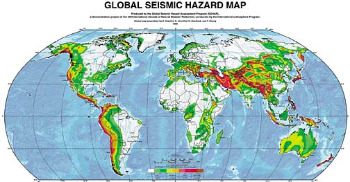 Global Seismic Hazard Map