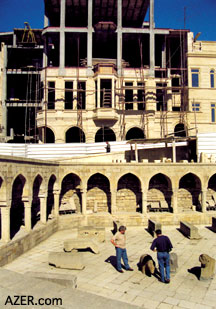 Construction in Baku