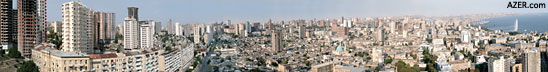 Baku Panorama, Construction in Baku