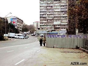 Construction in Baku