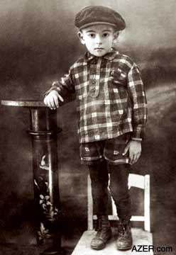 Chingiz Mustafayev as a child. He was arrested at age 19 in 1942 and sentenced to 10 years of labor but died of injuries from torture before being sent to Siberia. Photo: Courtesy the famliy of Chingiz Mustafayev