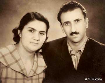 Fatma with her husband Azer Alasgarov. Photo: Family of azer Alasgarov
