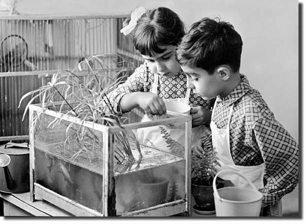 Baku kindergartners, 1965.