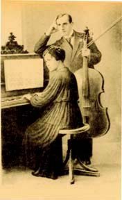 Mstislav Rostropovich's parents in Baku