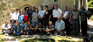 The archaeological team who did excavation work on the Kish Church in summer 2000.