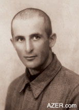 Gulhusein Huseinoghlu as a high school student in 1941, as a university student in the mid-1940s, and as a prisoner in exile (September 2, 1954). Photos: Family of Gulhusein Huseinoghlu.