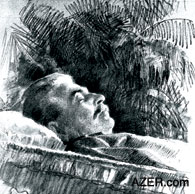 "Joseph Stalin in Coffin" by A. N. Yar-Kravchenko.