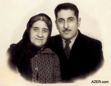 Anvar with his mom in 1955, the second time she went to visit him in the prison camp. Twice she made journeys alone to the arctic labor camps to find her son Anvar. The trip took her 18 days. Naila calls her grandmother a "heroine".